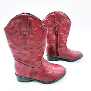 target red cowboy boots
